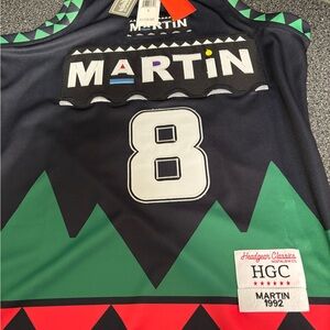Black and Green Basketball Jersey